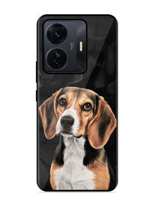 Beagle Portrait Glossy Metal Phone Cover for Iqoo Z6 Pro Zapvi