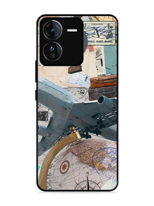 Adventure Awaits Glossy Metal Phone Cover for Iqoo Z9 (5G)