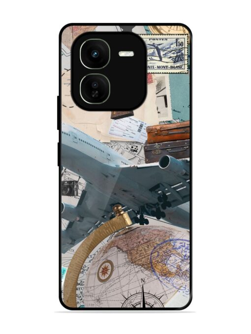 Adventure Awaits Glossy Metal Phone Cover for Iqoo Z9X (5G) Zapvi