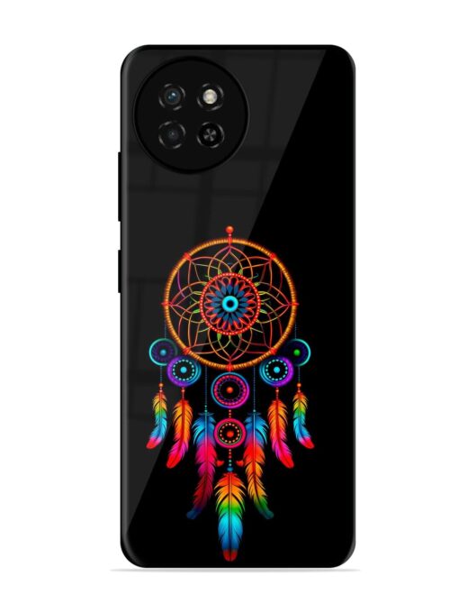 Dreamcatcher Glossy Metal Phone Cover for Itel S23 Zapvi