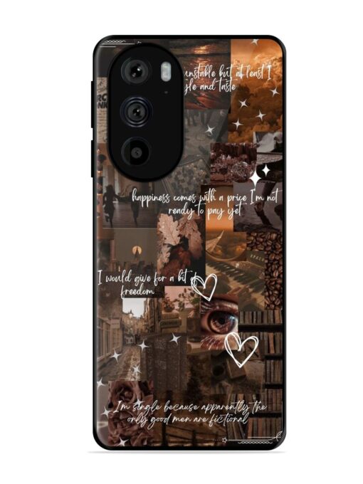 Melancholy Aesthetic Glossy Metal Phone Cover for Motorola Edge 30 Pro Zapvi