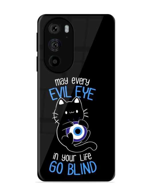 May every evil eye in your life go blind Glossy Metal Phone Cover for Motorola Edge 30 Pro Zapvi