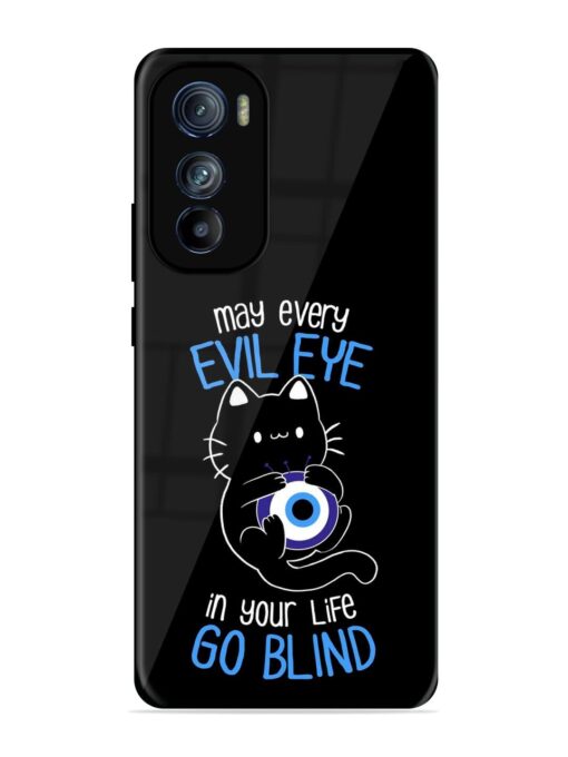 May every evil eye in your life go blind Glossy Metal Phone Cover for Motorola Moto Edge 30 Zapvi