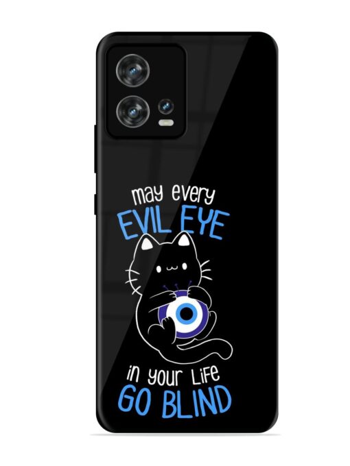 May every evil eye in your life go blind Glossy Metal Phone Cover for Motorola Moto Edge 30 Fusion Zapvi