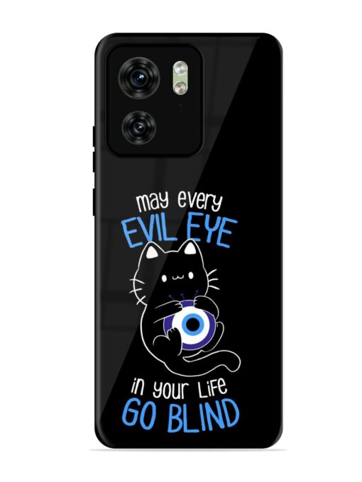 May every evil eye in your life go blind Glossy Metal Phone Cover for Motorola Moto Edge 40 Zapvi