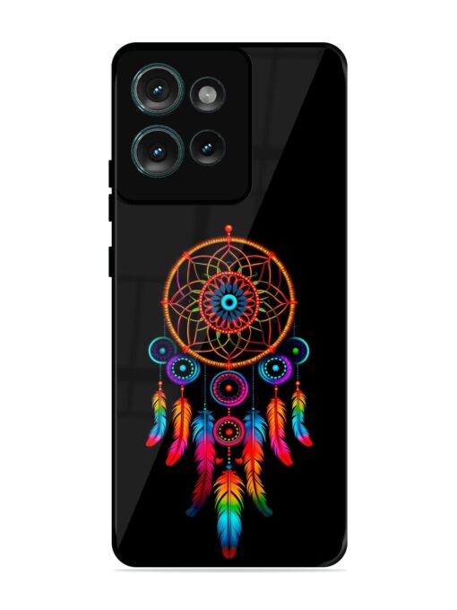 Dreamcatcher Glossy Metal Phone Cover for Motorola Moto Edge 50 (5G)