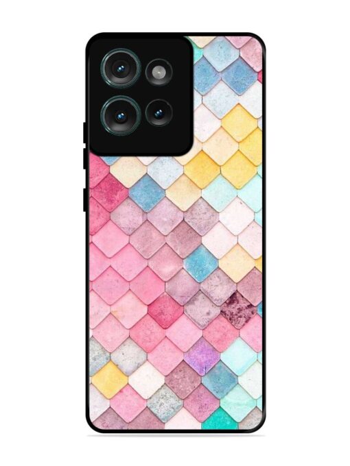 Fondos De Pantalla Glossy Metal Phone Cover for Motorola Moto Edge 50 (5G)