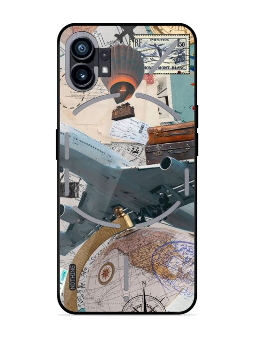 Adventure Awaits Glossy Metal Phone Cover for Nothing Phone 1