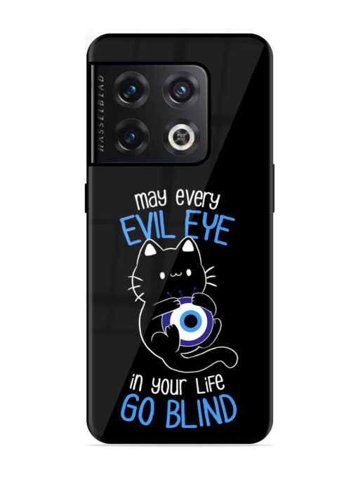 May every evil eye in your life go blind Glossy Metal Phone Cover for Oneplus 10 Pro (5G) Zapvi