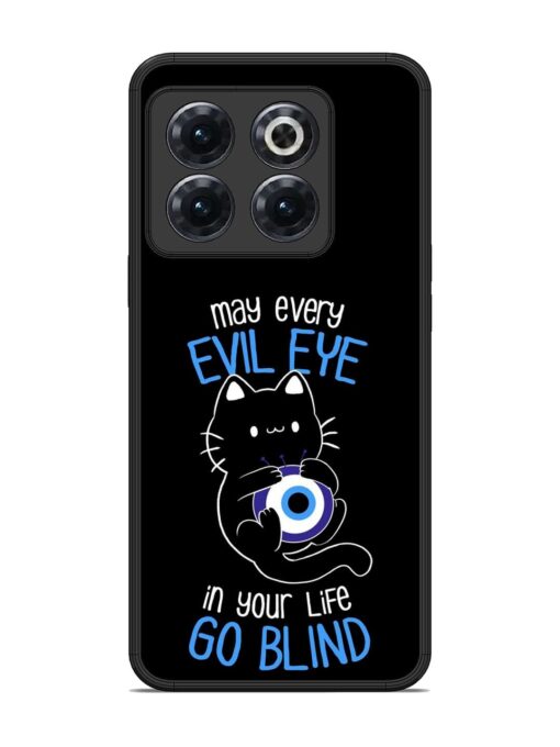 May every evil eye in your life go blind Glossy Metal Phone Cover for Oneplus 10T (5G)