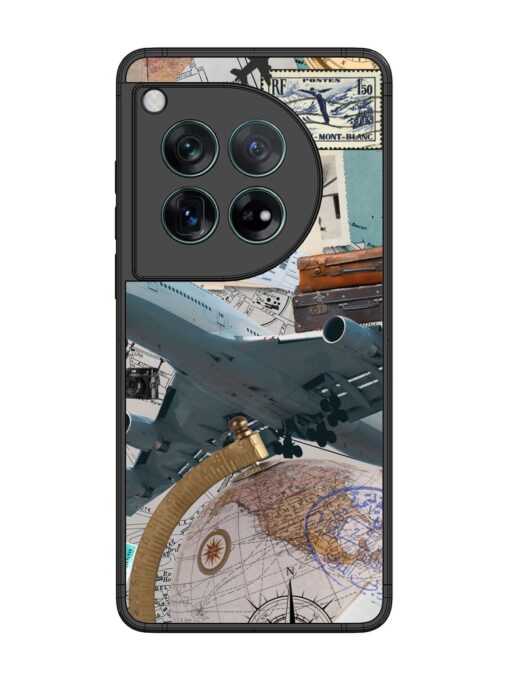 Adventure Awaits Glossy Metal Phone Cover for Oneplus 12 (5G) Zapvi