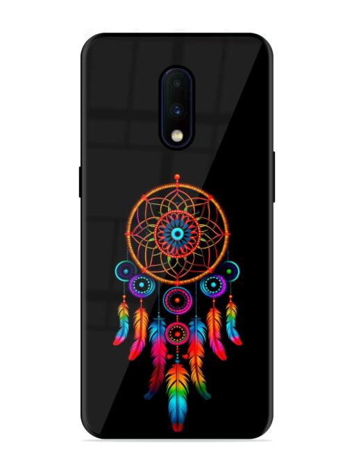 Dreamcatcher Glossy Metal Phone Cover for Oneplus 7 Zapvi