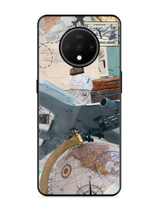 Adventure Awaits Glossy Metal Phone Cover for Oneplus 7T