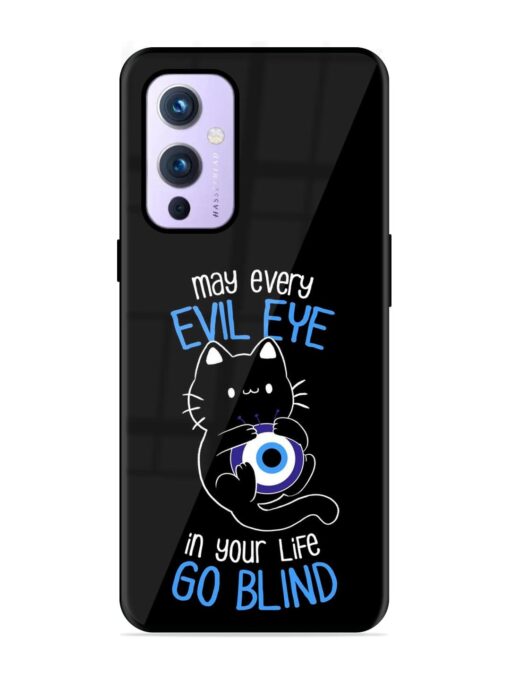 May every evil eye in your life go blind Glossy Metal Phone Cover for Oneplus 9 (5G)