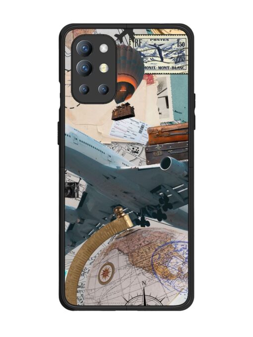 Adventure Awaits Glossy Metal Phone Cover for Oneplus 9R (5G) Zapvi