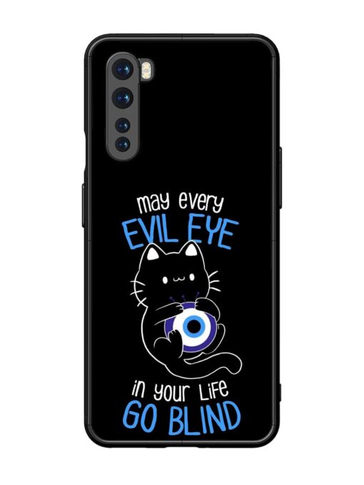 May every evil eye in your life go blind Glossy Metal Phone Cover for Oneplus Nord Zapvi