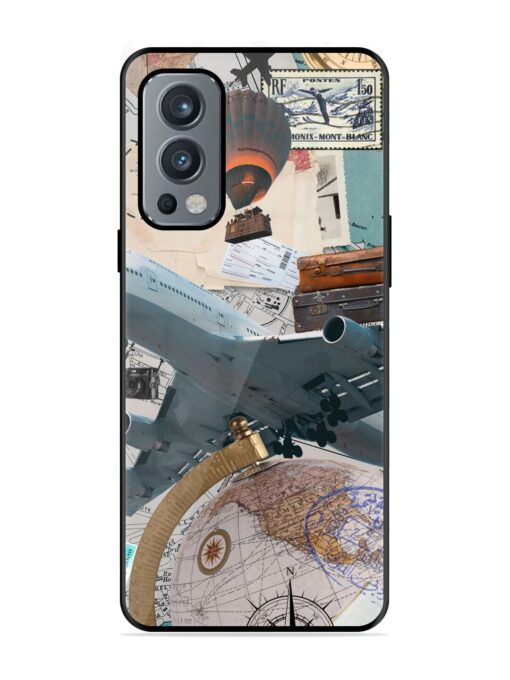 Adventure Awaits Glossy Metal Phone Cover for Oneplus Nord 2 (5G) Zapvi