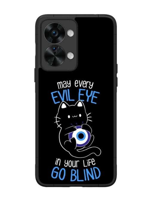 May every evil eye in your life go blind Glossy Metal Phone Cover for Oneplus Nord 2T (5G)