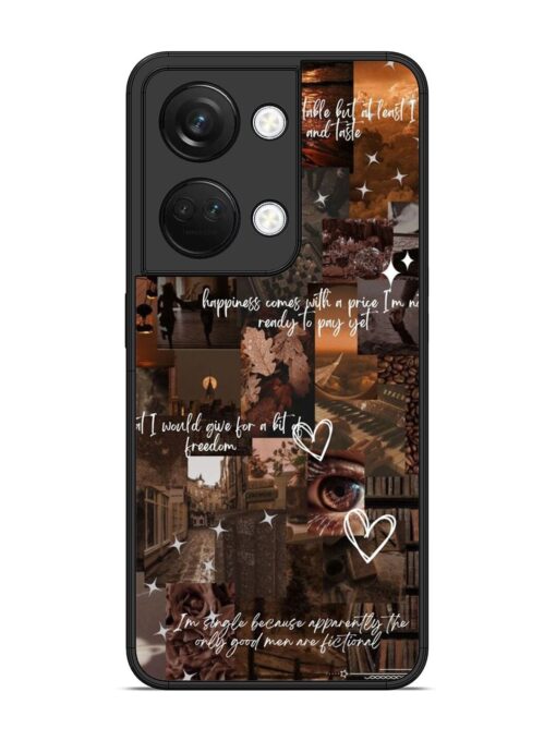 Melancholy Aesthetic Glossy Metal Phone Cover for Oneplus Nord 3 (5G)