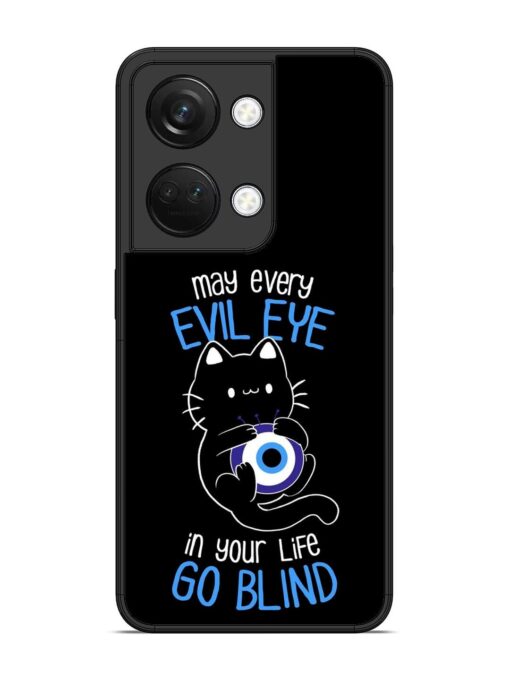 May every evil eye in your life go blind Glossy Metal Phone Cover for Oneplus Nord 3 (5G)