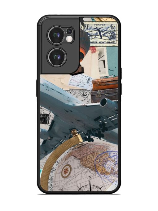 Adventure Awaits Glossy Metal Phone Cover for Oneplus Nord Ce 2 (5G) Zapvi