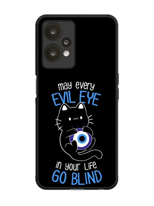 May every evil eye in your life go blind Glossy Metal Phone Cover for Oneplus Nord Ce 2 Lite (5G) Zapvi