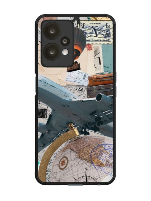 Adventure Awaits Glossy Metal Phone Cover for Oneplus Nord Ce 2 Lite (5G) Zapvi