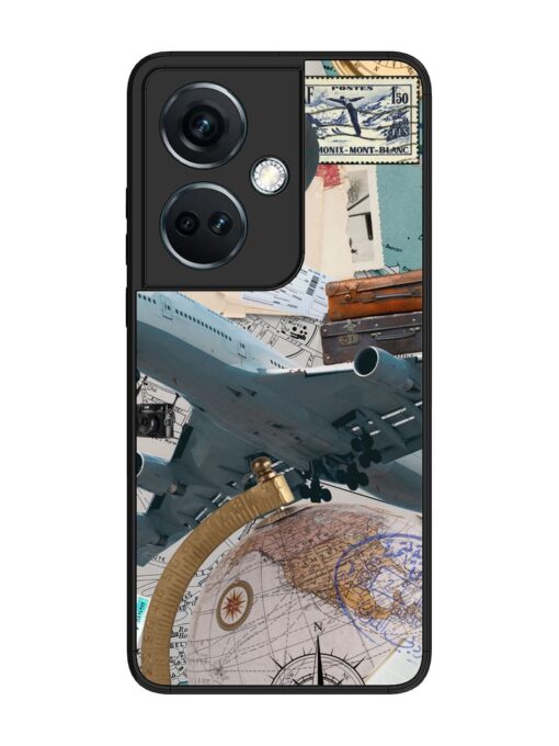 Adventure Awaits Glossy Metal Phone Cover for Oneplus Nord Ce 3 (5G) Zapvi