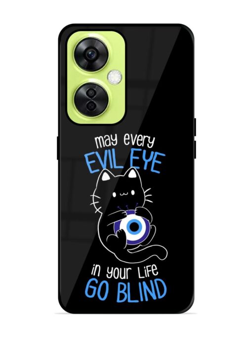 May every evil eye in your life go blind Glossy Metal Phone Cover for Oneplus Nord Ce 3 Lite (5G)