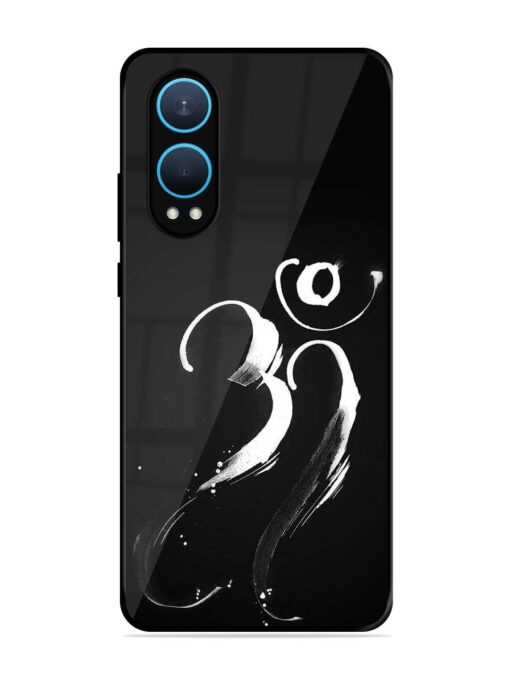 Om Logo Glossy Metal Phone Cover for Oneplus Nord Ce 4 Lite (5G)