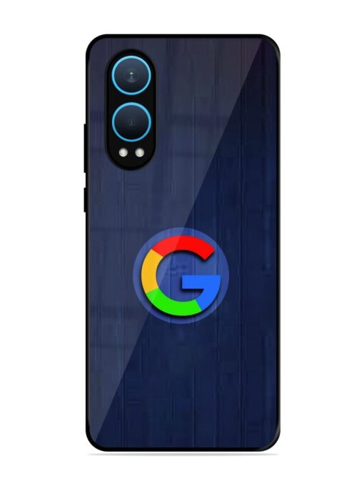 Google Logo Printed Glossy Metal TPU Phone Cover for Oneplus Nord Ce 4 Lite (5G)