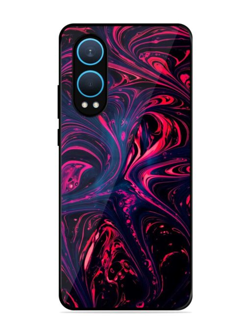 Abstract Background Glossy Metal Phone Cover for Oneplus Nord Ce 4 Lite (5G) Zapvi