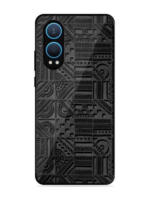 Seamless Pattern Glossy Metal Phone Cover for Oneplus Nord Ce 4 Lite (5G)