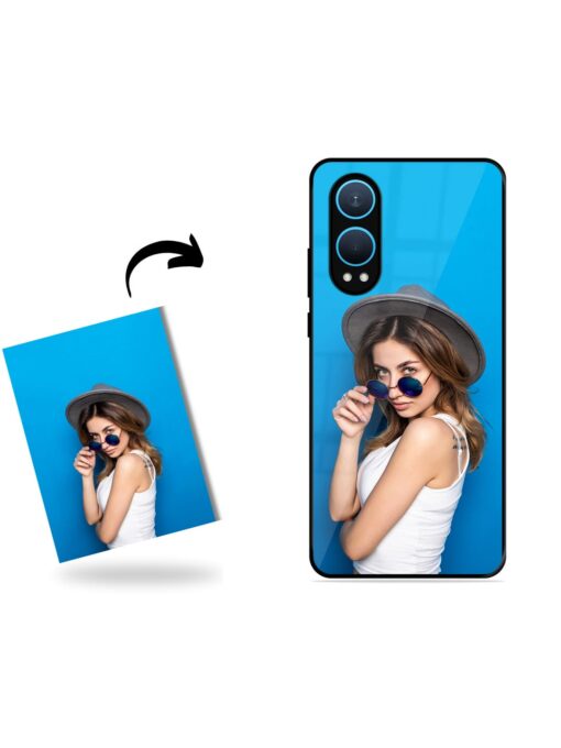 Custom Photo Printed Glossy Metal Phone Cover for Oneplus Nord Ce 4 Lite (5G) Zapvi