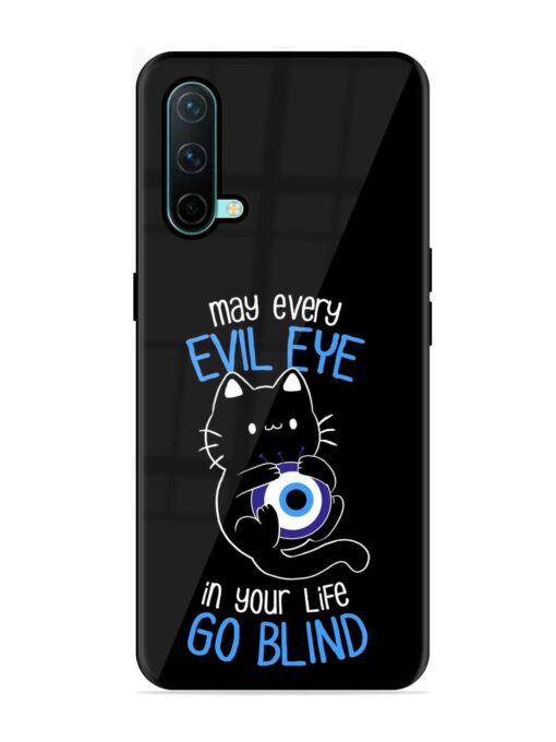 May every evil eye in your life go blind Glossy Metal Phone Cover for Oneplus Nord Ce (5G)