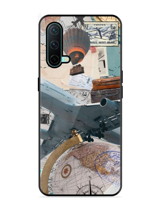 Adventure Awaits Glossy Metal Phone Cover for Oneplus Nord Ce (5G) Zapvi