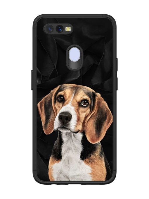 Beagle Portrait Glossy Metal Phone Cover for Oppo A11K