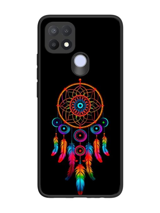 Dreamcatcher Glossy Metal Phone Cover for Oppo A15 Zapvi