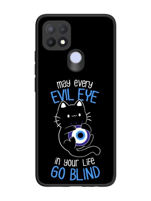 May every evil eye in your life go blind Glossy Metal Phone Cover for Oppo A15 Zapvi