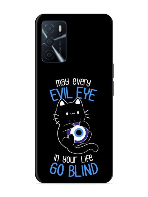 May every evil eye in your life go blind Glossy Metal Phone Cover for Oppo A16