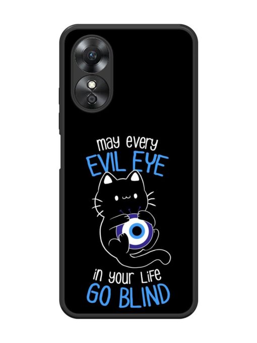 May every evil eye in your life go blind Glossy Metal Phone Cover for Oppo A17 Zapvi