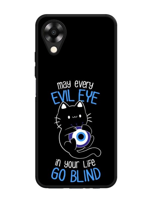 May every evil eye in your life go blind Glossy Metal Phone Cover for Oppo A17K