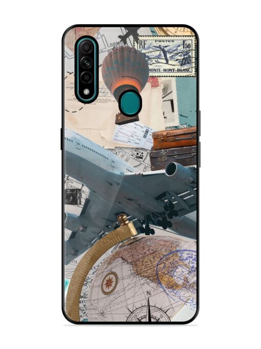 Adventure Awaits Glossy Metal Phone Cover for Oppo A31 Zapvi