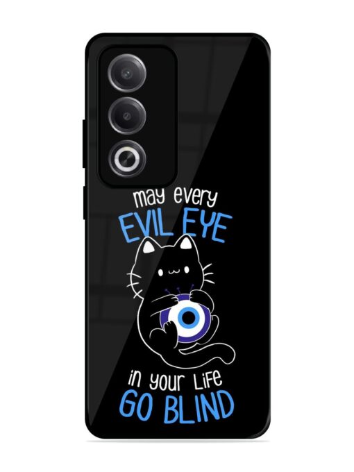 May every evil eye in your life go blind Glossy Metal Phone Cover for Oppo A3 Pro (5G) Zapvi