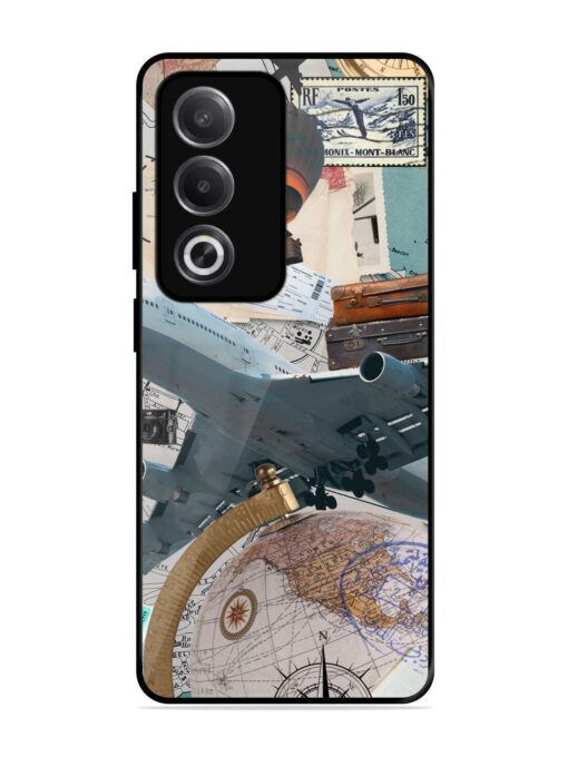 Adventure Awaits Glossy Metal Phone Cover for Oppo A3 Pro (5G) Zapvi