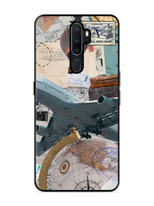 Adventure Awaits Glossy Metal Phone Cover for Oppo A5 (2020) Zapvi