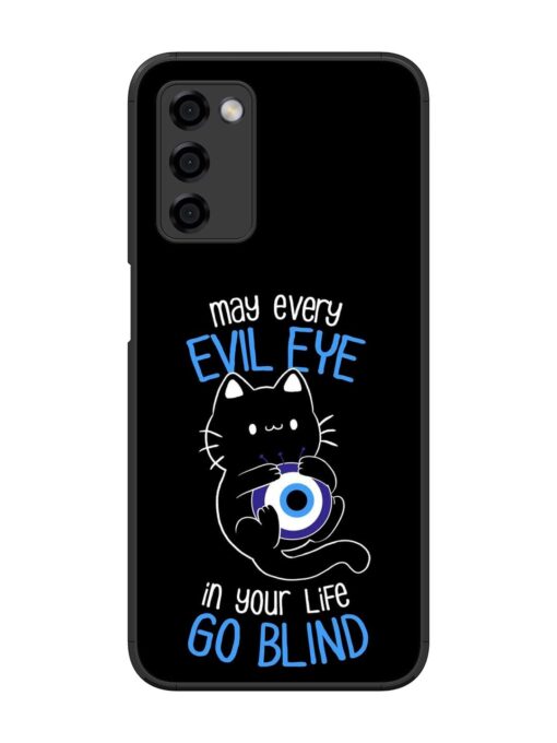 May every evil eye in your life go blind Glossy Metal Phone Cover for Oppo A53S (5G)