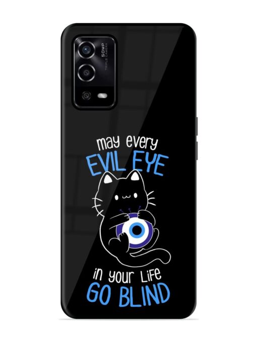 May every evil eye in your life go blind Glossy Metal Phone Cover for Oppo A55