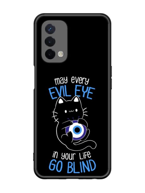 May every evil eye in your life go blind Glossy Metal Phone Cover for Oppo A74 (5G)