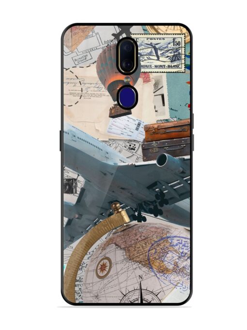 Adventure Awaits Glossy Metal Phone Cover for Oppo F11 Zapvi